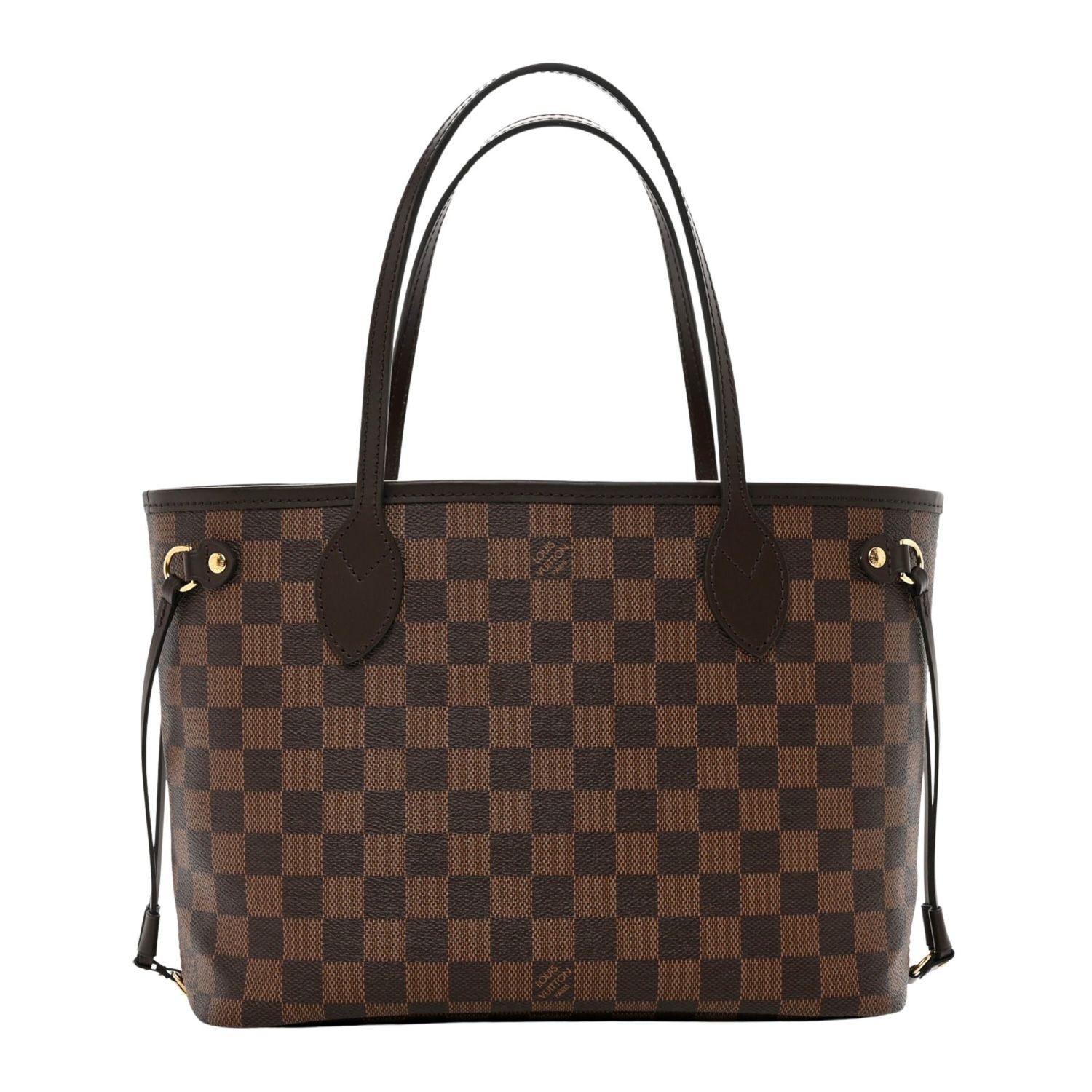 LOUIS VUITTON DAMIER EBENE NEVERFULL PM TOTE