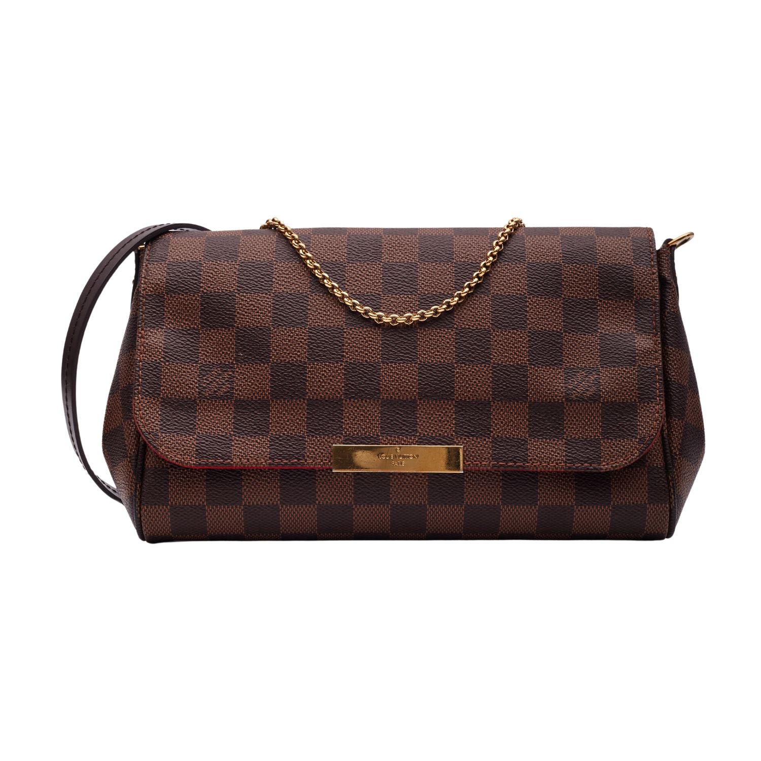 LOUIS VUITTON DAMIER EBENE FAVORITE SHOULDER BAG