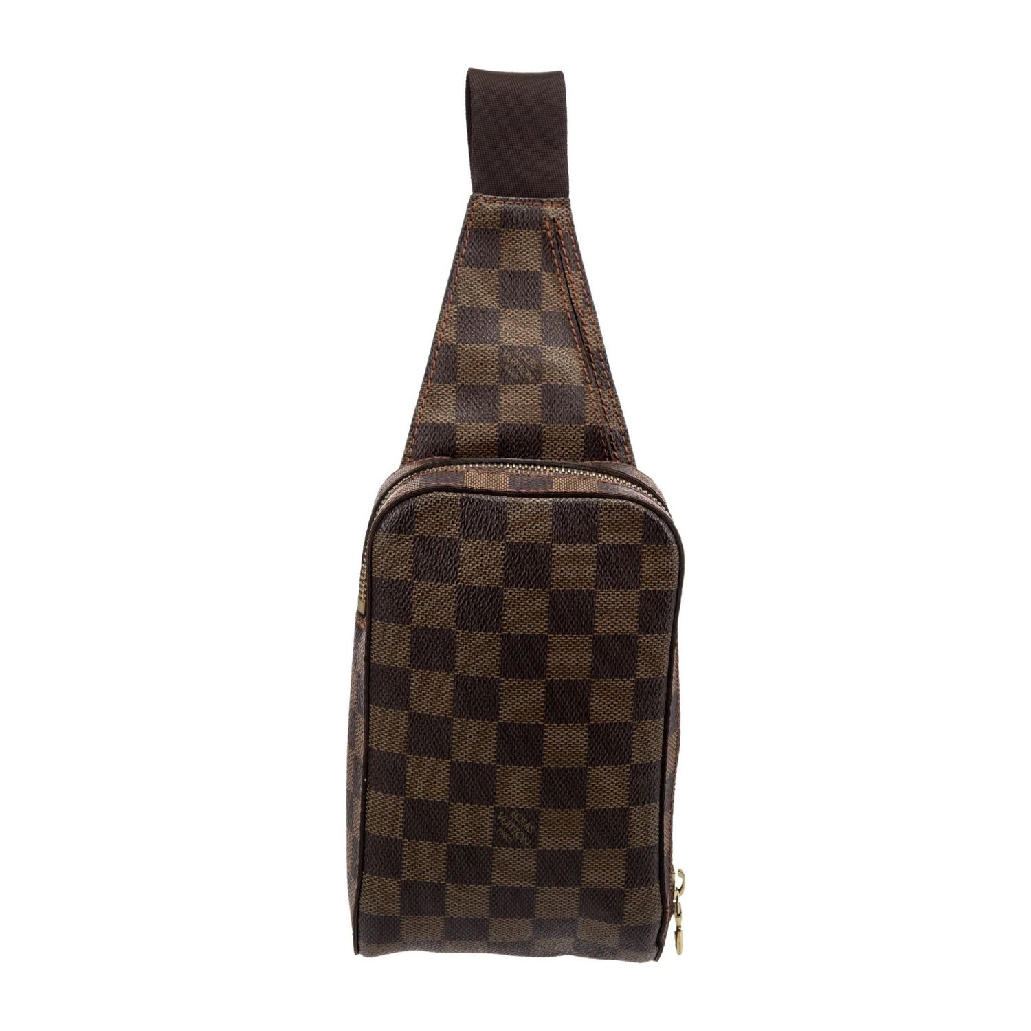 LOUIS VUITTON DAMIER EBENE GERONIMOS MESSENGER BAG
