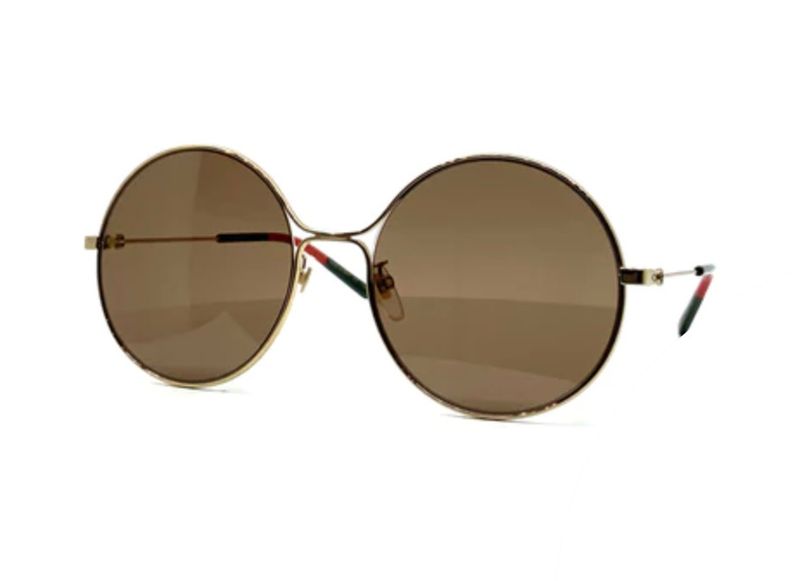 GUCCI ROUND SUNGLASSES GG0395S MSRP 750