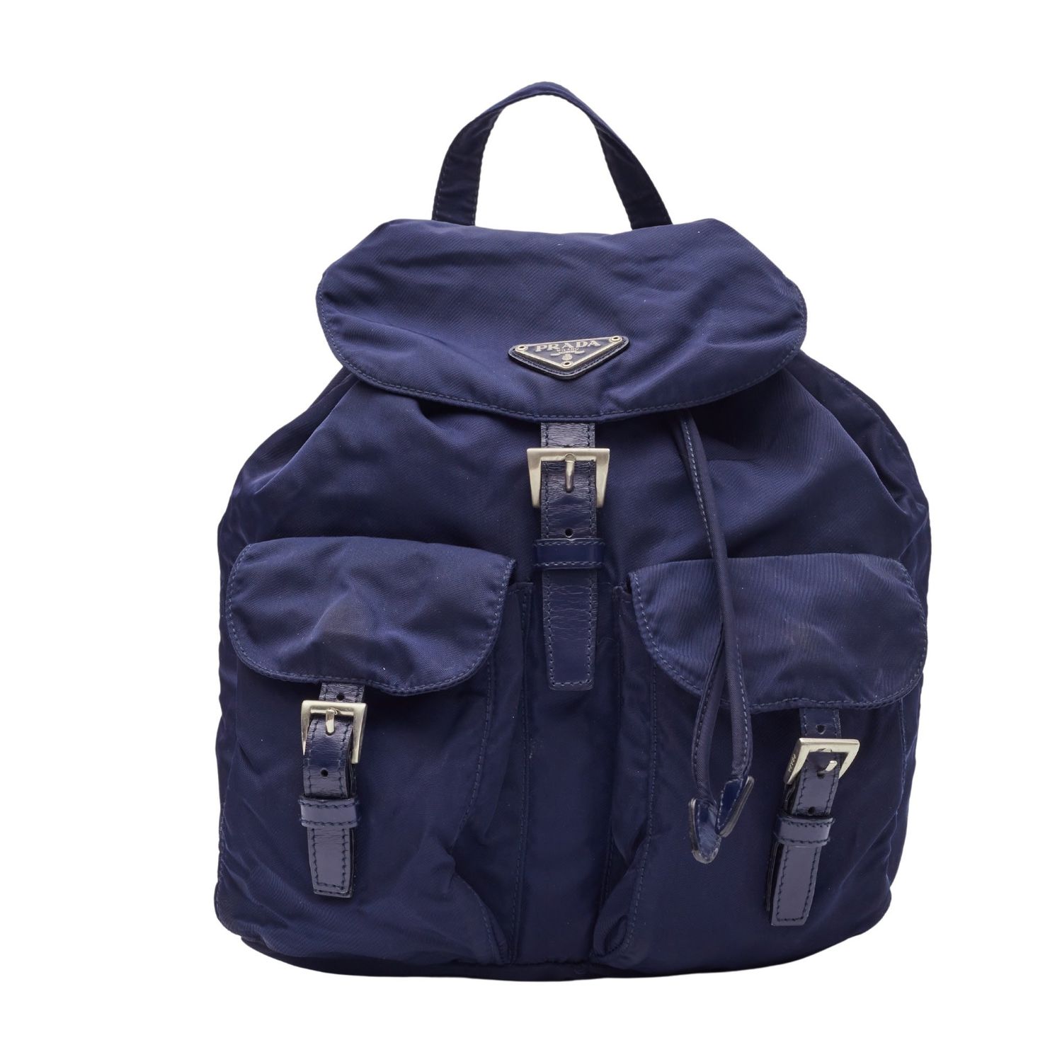 PRADA TESSUTO NYLON VELA BACKPACK NAVY BLUE