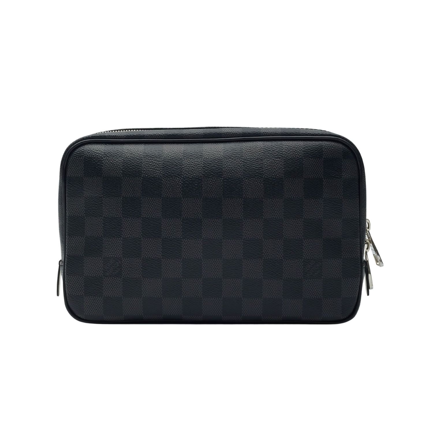 LOUIS VUITTON DAMIER GRAPHITE TOILET POUCH GM COSMETIC BAG
