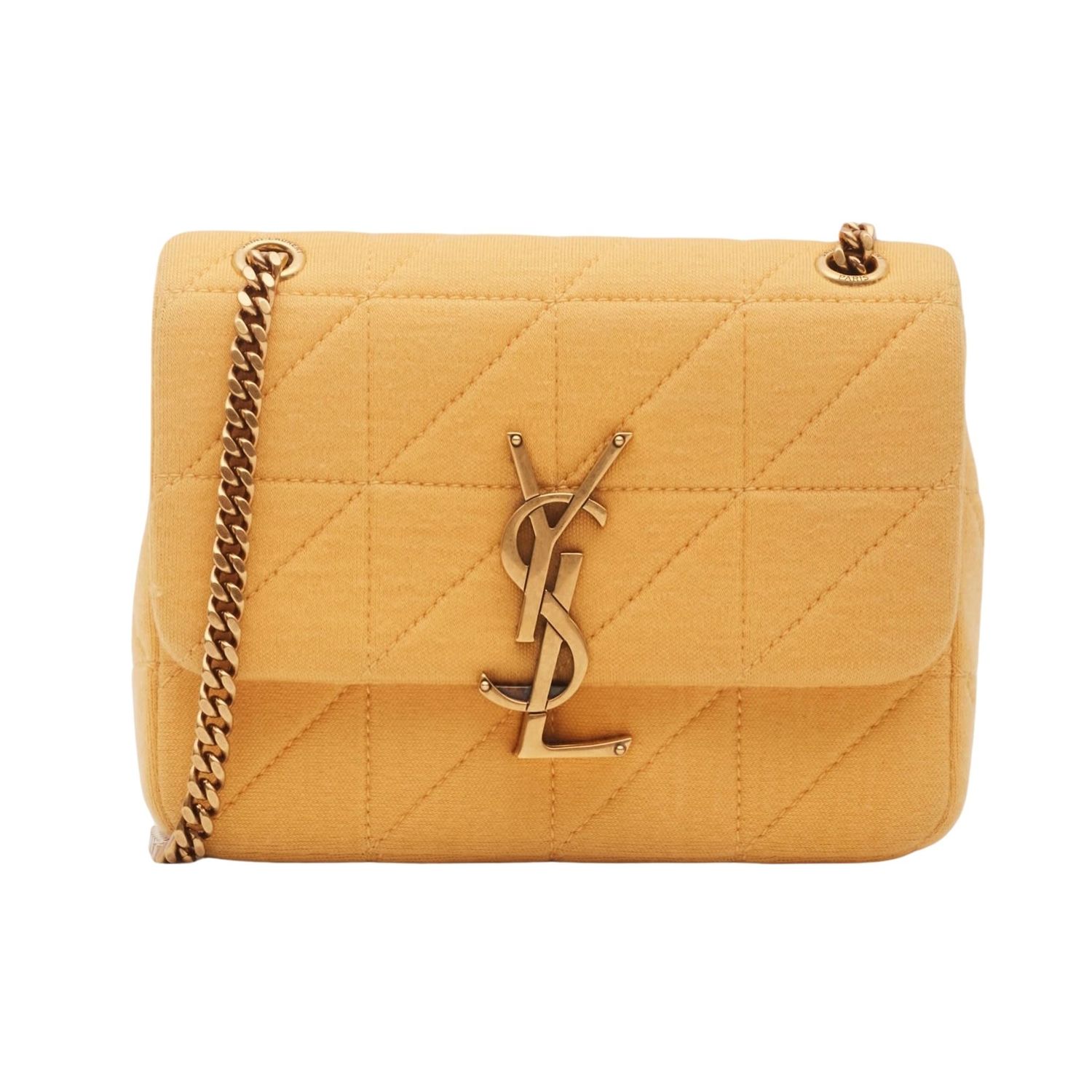 SAINT LAURENT YELLOW JERSEY JAMIE BAG MINI