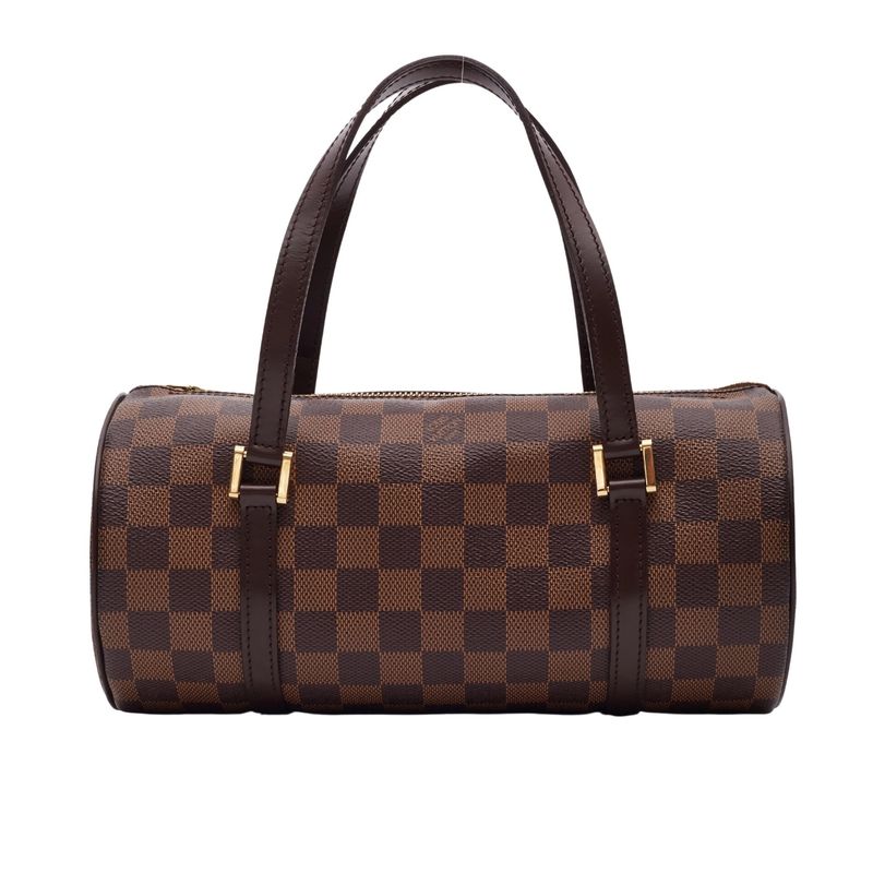 LOUIS VUITTON DAMIER EBENE PAPILLON 30 SHOULDER BAG