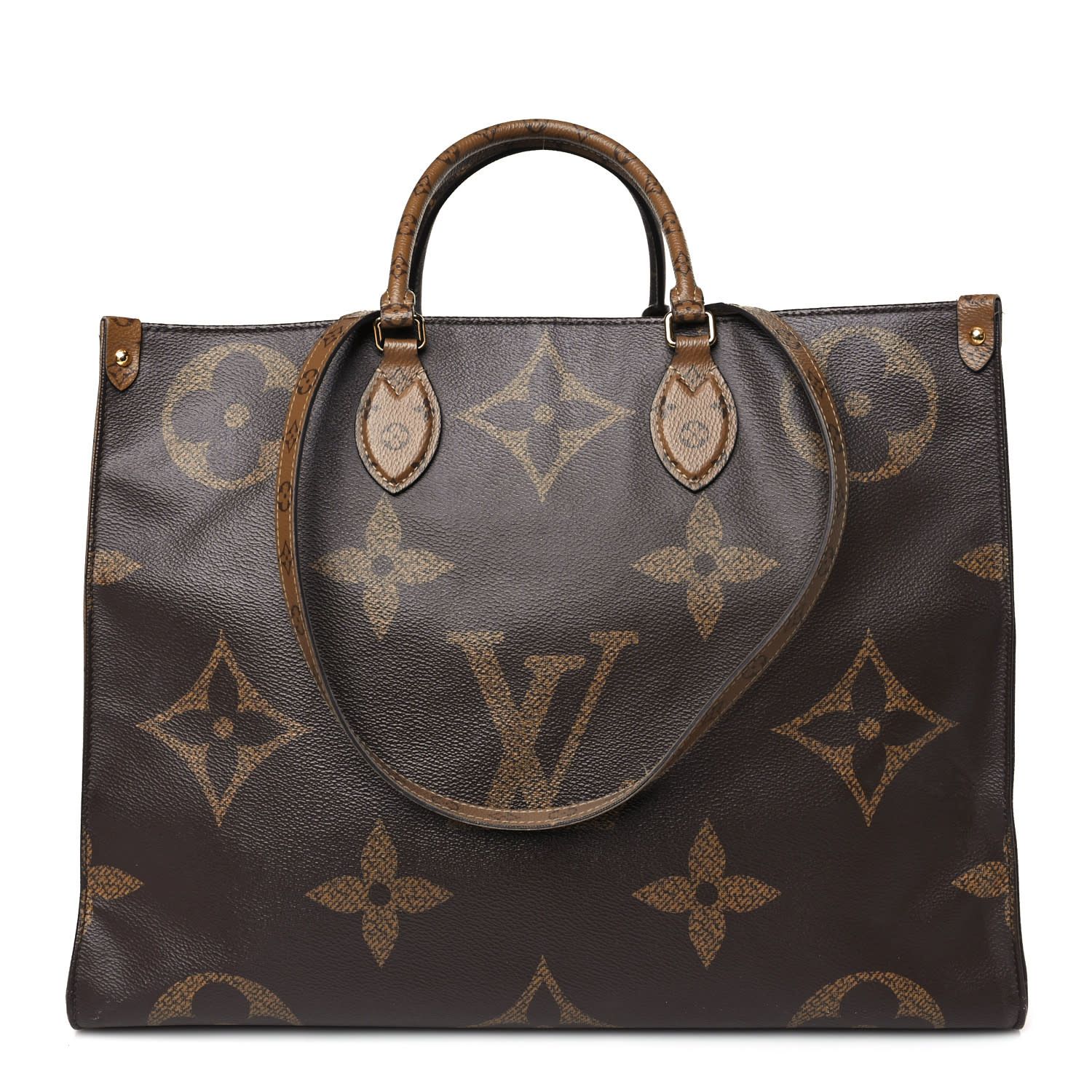 LOUIS VUITTON REVERSE MONOGRAM GIANT ONTHEGO GM TOTE BAG