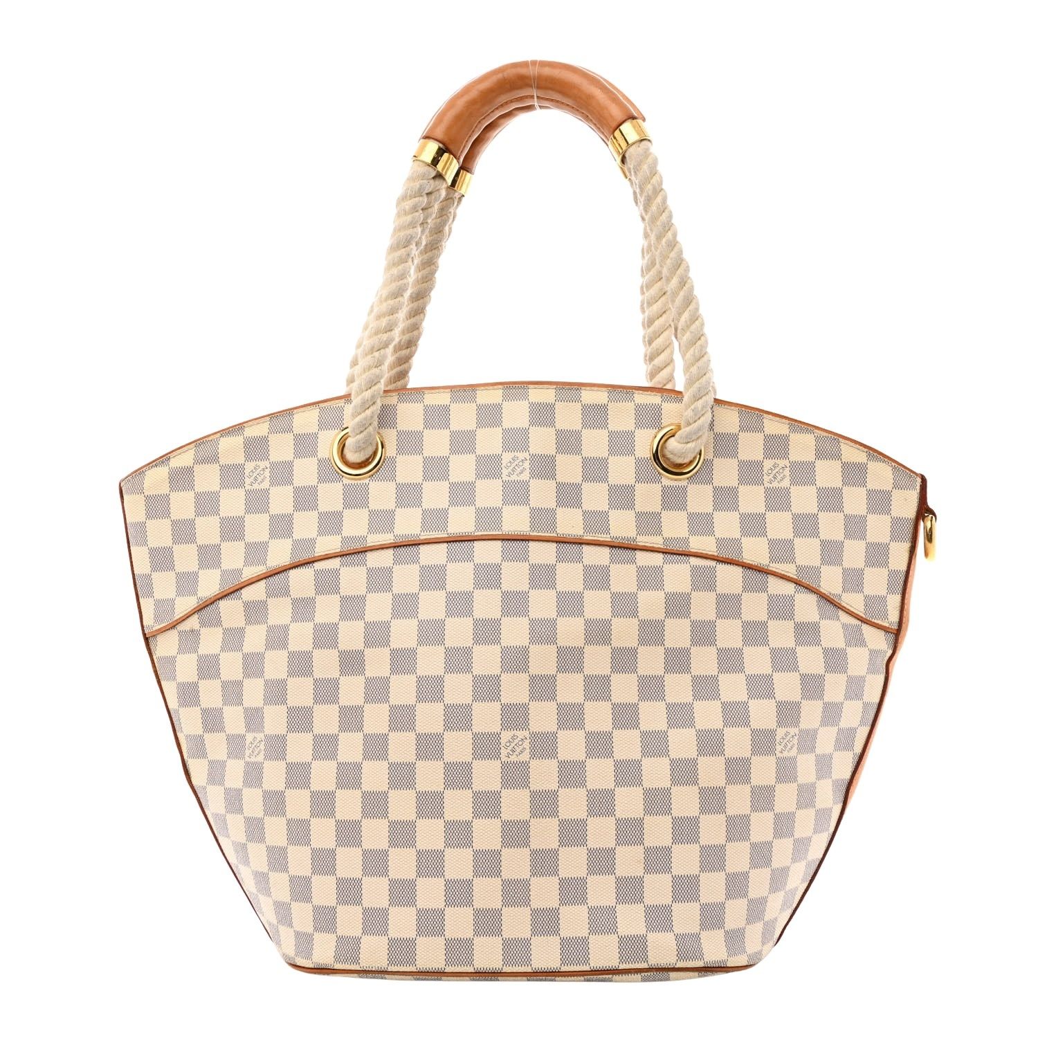 LOUIS VUITTON DAMIER AZUR PAMPELONNE GM TOTE NO DISCOUNT