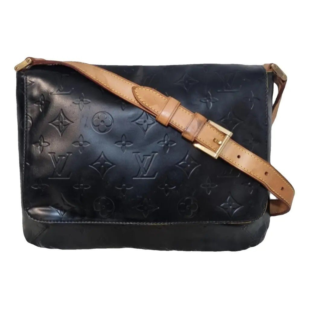 LOUIS VUITTON PATENT MONOGRAM THOMPSON BAG (AS IS)