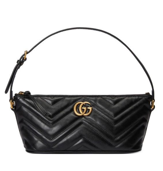 GUCCI MARMONT ANGULAR SHOULDER BAG