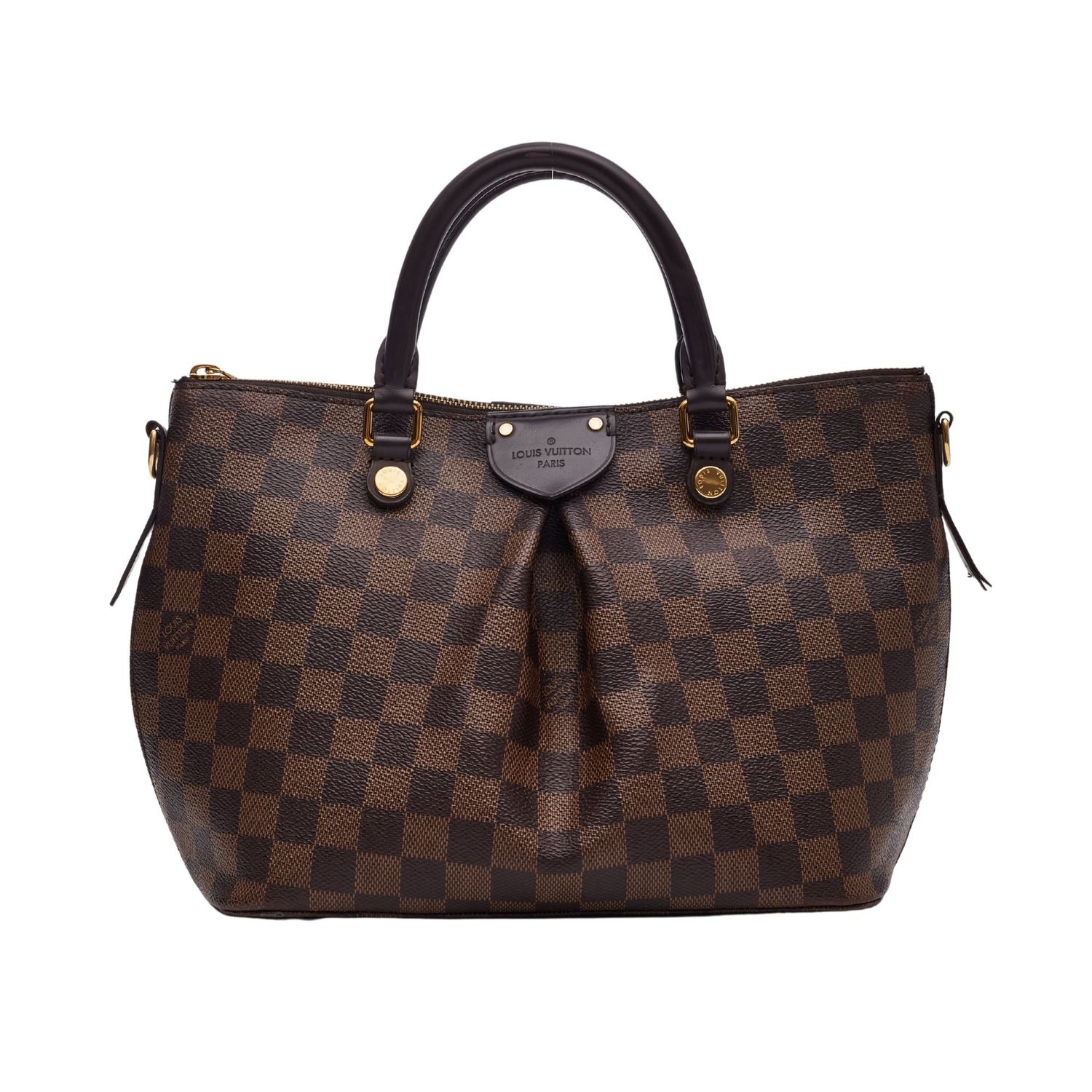 LOUIS VUITTON DAMIER EBENE SIENA PM BAG