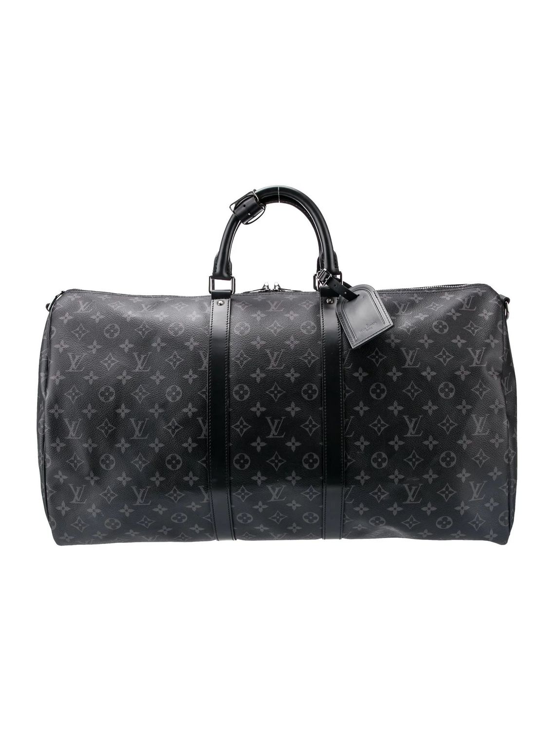 LOUIS VUITTON MONOGRAM GRAPHITE KEEPALL TRAVEL BAG 55