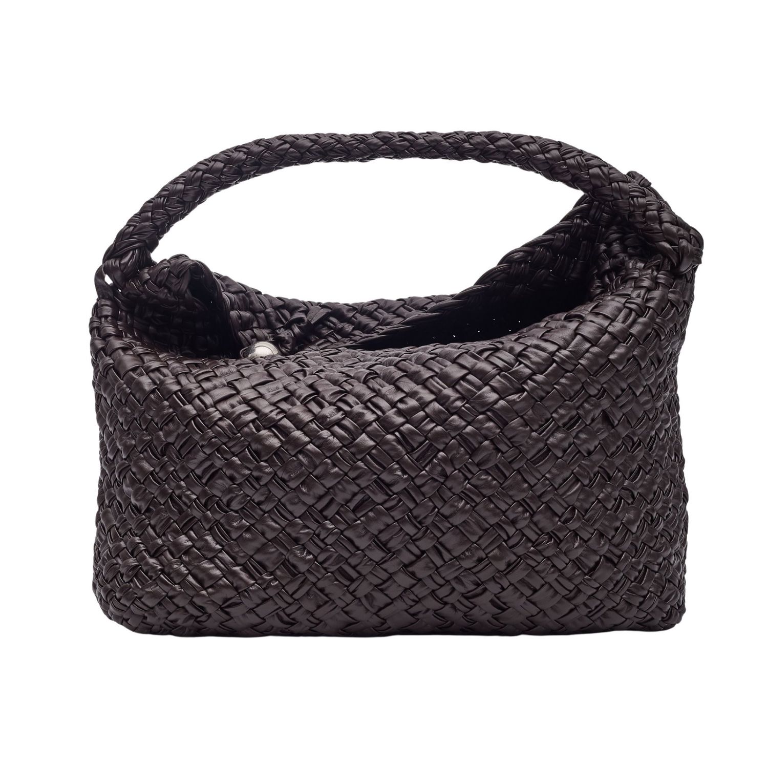 BOTTEGA VENETA BROWN LEATHER TOSCA HOBO BAG XL