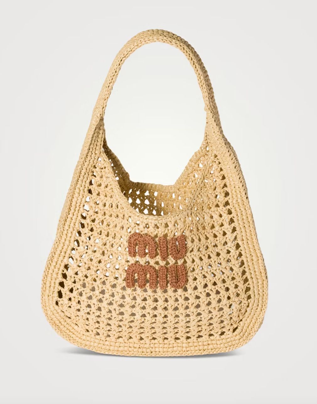 MIU MIU RAFFIA HOBO BAG - SPECIAL LINK ANH