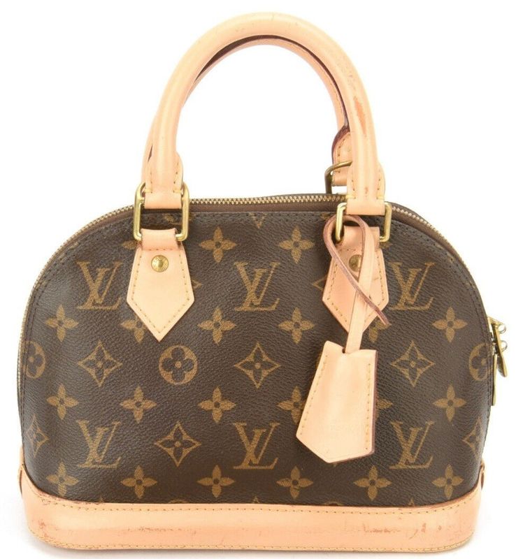 LOUIS VUITTON MONOGRAM CANVAS ALMA BB BAG