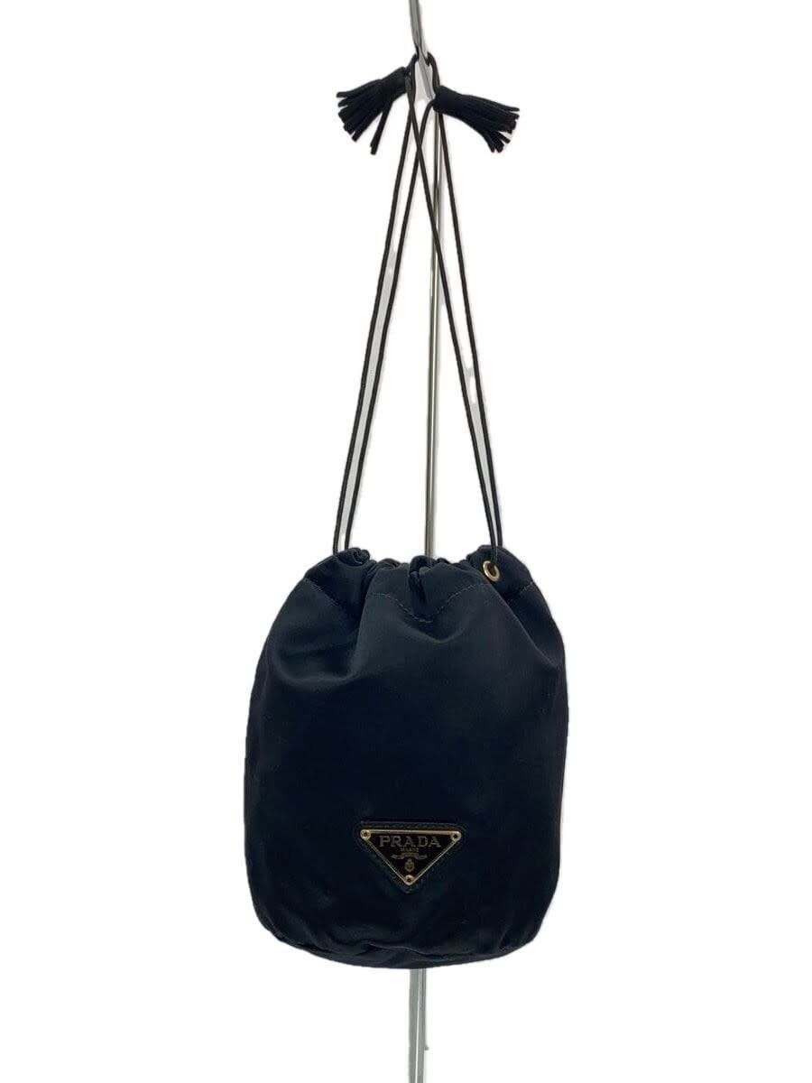 PRADA SATIN CLUTCH GOLD HARDWARE