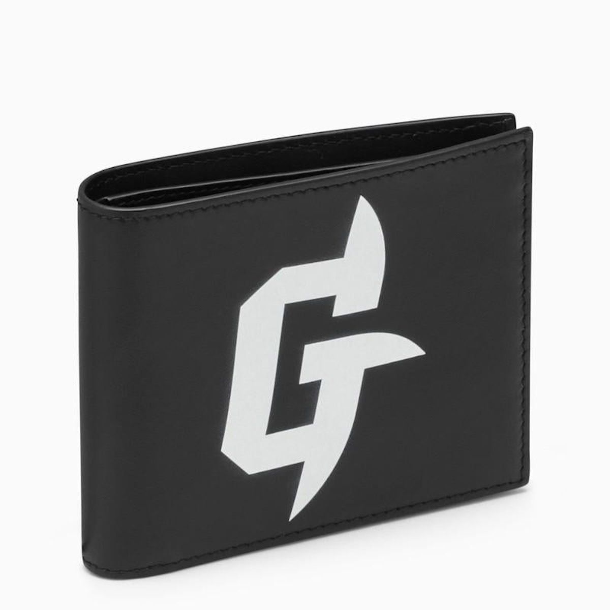 GIVENCHY G RIDER DESIGN BLACK BIFOLD WALLET