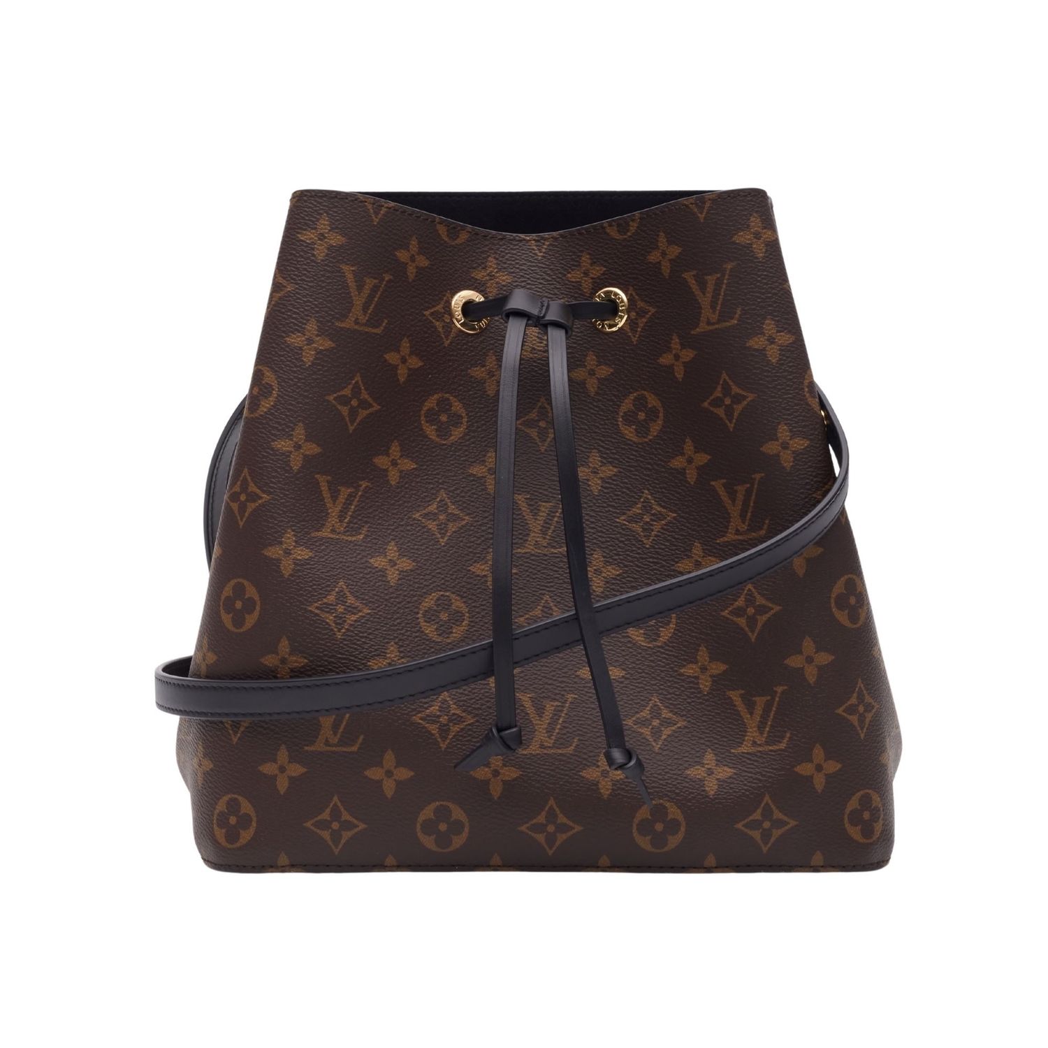 LOUIS VUITTON MONOGRAM NEONOE MM BLACK