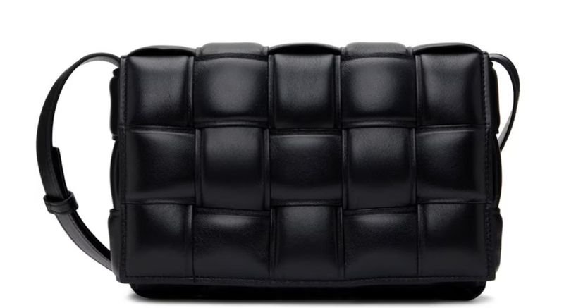 BOTTEGA VENETA PADDED CASSETTE BAG BLACK