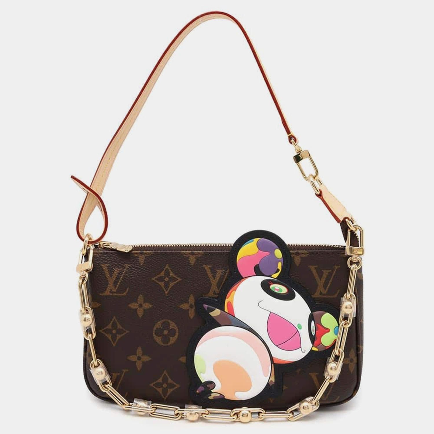 LOUIS VUITTON X TM MONOGRAM PANDA POCHETTE ACCESSOIRES BAG
