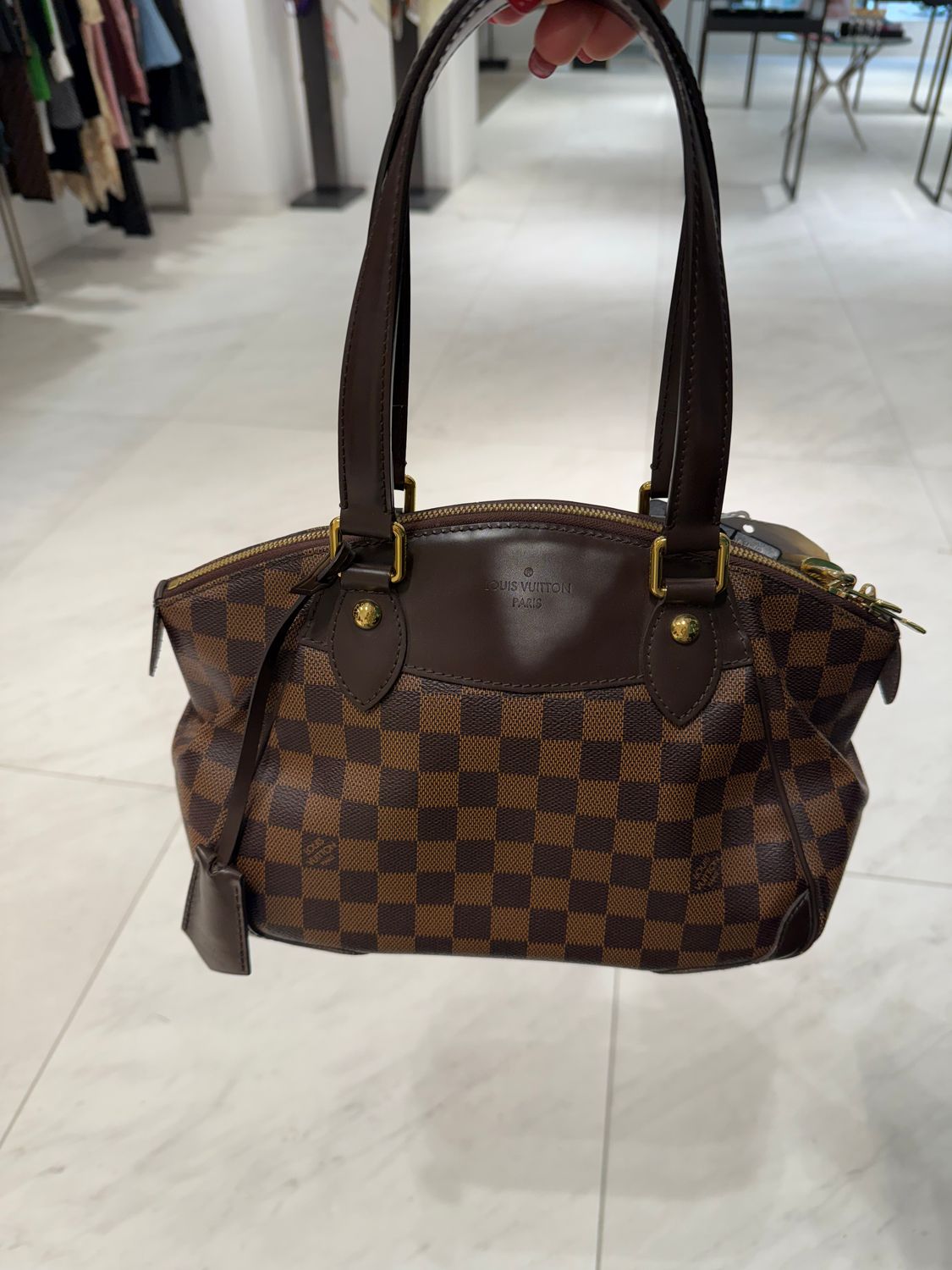 LOUIS VUITTON DAMIER EBENE VERONA PM