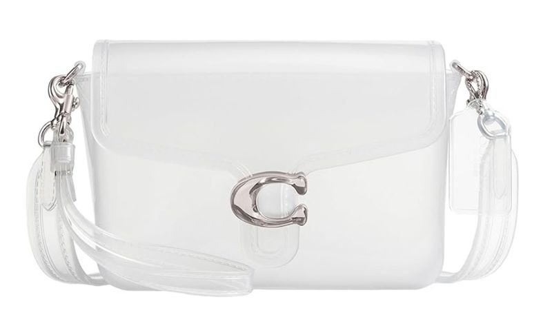 COACH JELLY TABBY BAG TRANSPARENT