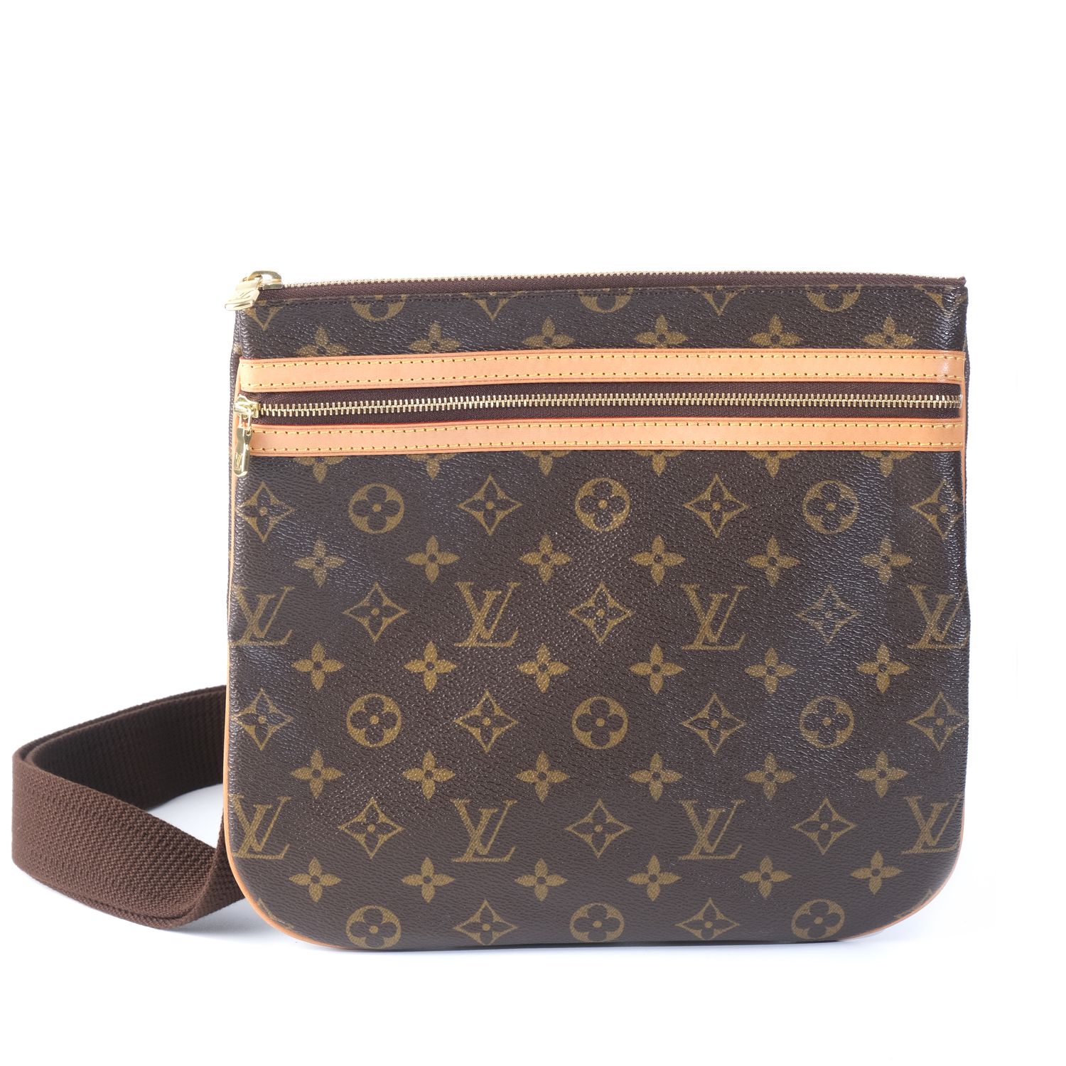 LOUIS VUITTON  MONOGRAM POCHETTE BOSPHORE MESSENGER BAG