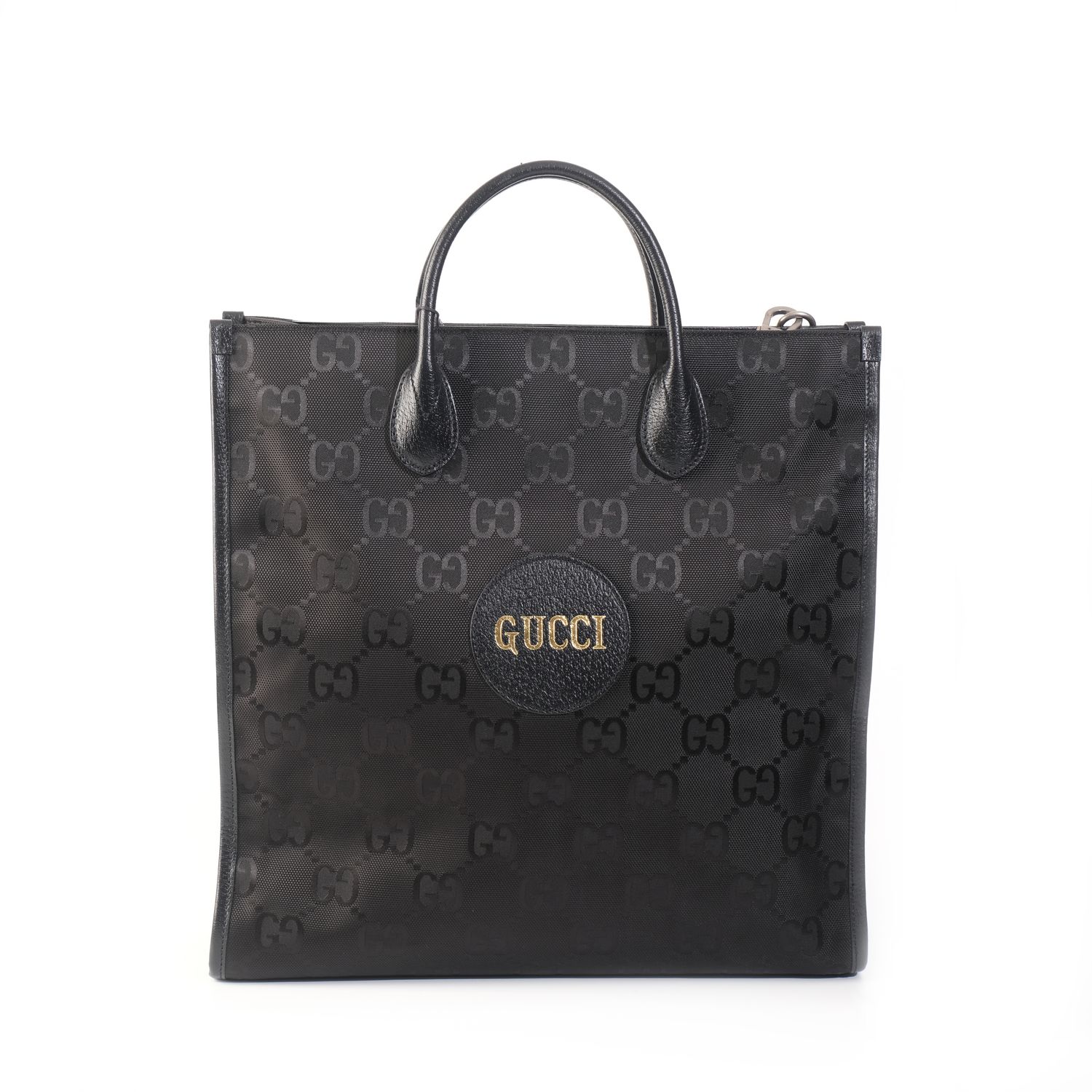 GUCCI OFF THE GRID LONG TOTE BAG BLACK