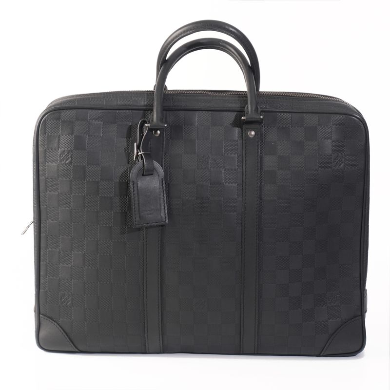 LOUIS VUITTON ONYX DAMIER INFINI PORTE-DOCUMENTS VOYAGE