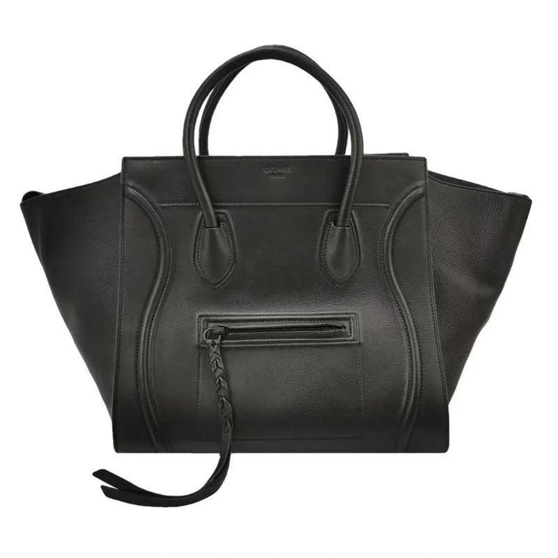 CELINE LUGGAGE PHANTOM LEATHER HANDBAG