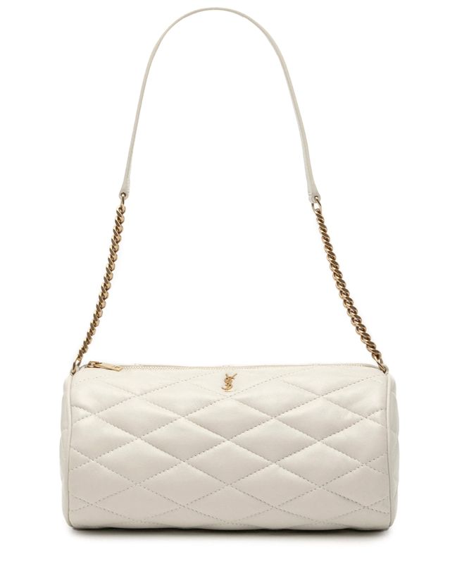 SAINT LAURENT SAC TUBE SADE EN AGNEAU IVORY