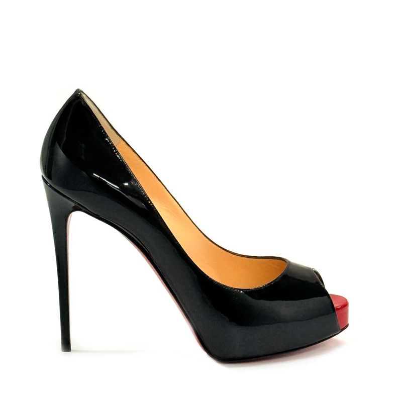 CHRISTIAN LOUBOUTIN VERY PRIVÉ ESCARPINS NOIRS