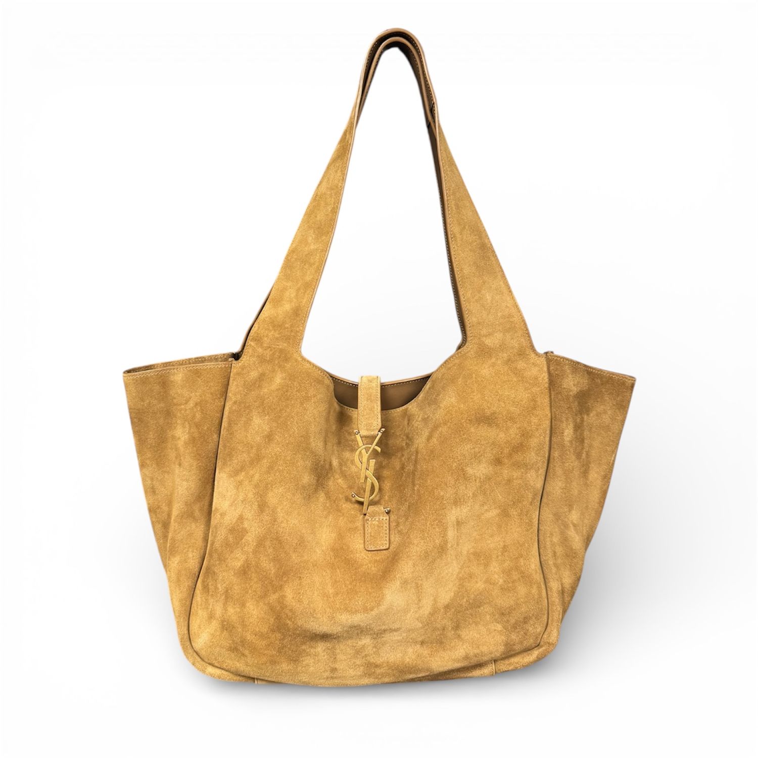 ​SAINT LAURENT LE 5 À 7 BEA TOTE EN SUÈDE