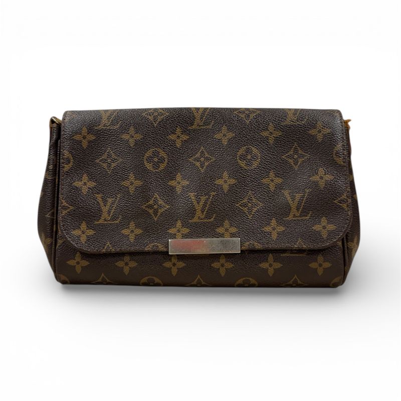 LOUIS VUITTON MONOGRAM FAVORITE MM SHOULDER BAG – BROWN
