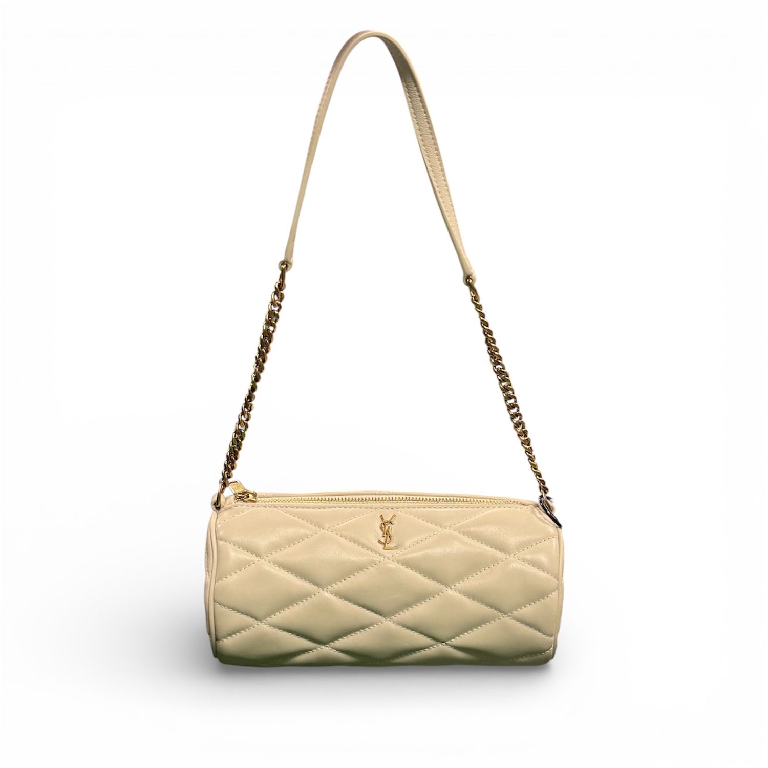 YSL TUBE BAG SADE 7 REGALE LAMB CREMA SOFT