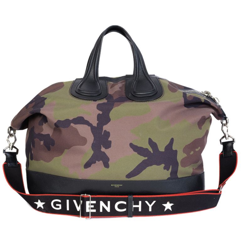 GIVENCHY CAMO NIGHTENGALE DUFFLE BAG