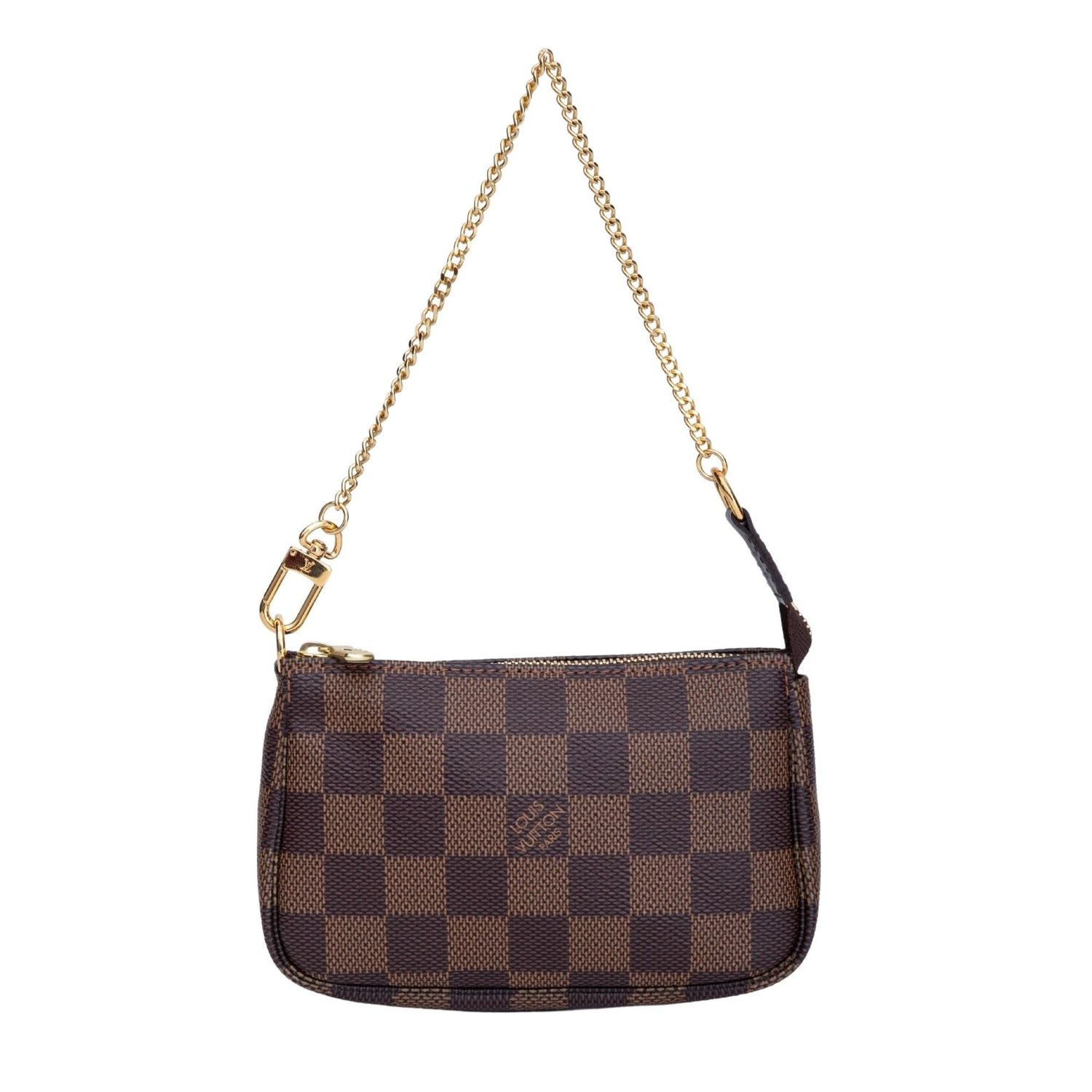 LOUIS VUITTON DAMIER EBENE MINI POCHETTE ACCESSORIES