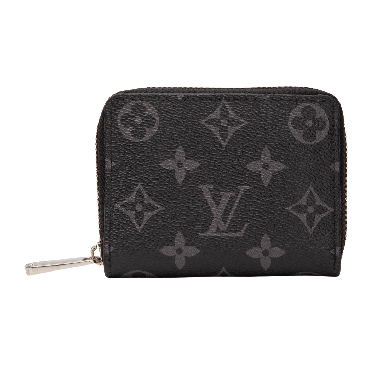 LOUIS VUITTON BLACK MONOGRAM ECLIPSE POUCH CARDHOLDER (2012)