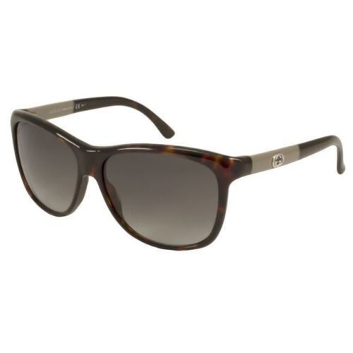 GUCCI GG HAVANA BROWN GREY GRADIENT SUNGLASSES GG3613