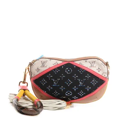 LOUIS VUITTON MONOGRAM NIGHTBIRD POCHETTE BLACK