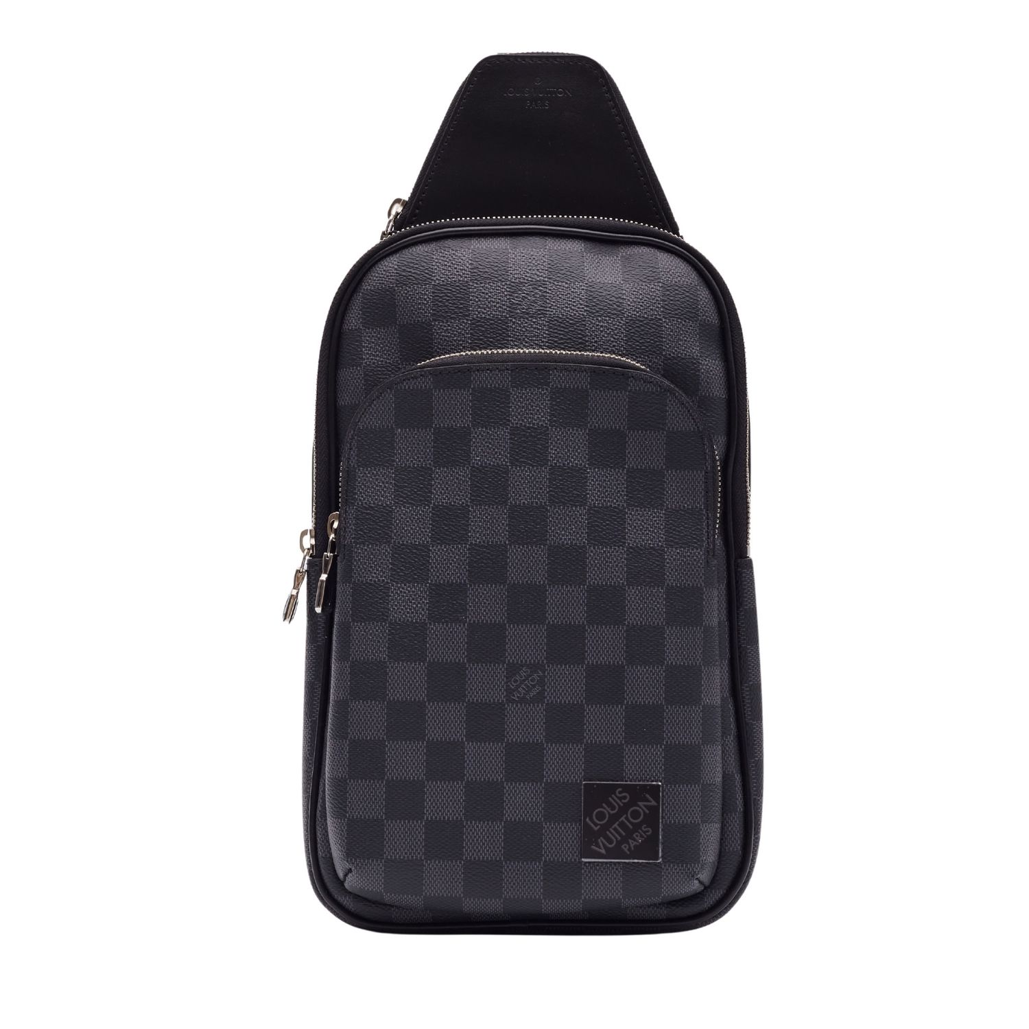 LOUIS VUITTON DAMIER GRAPHITE AVENUE SLING MESSENGER BAG NM