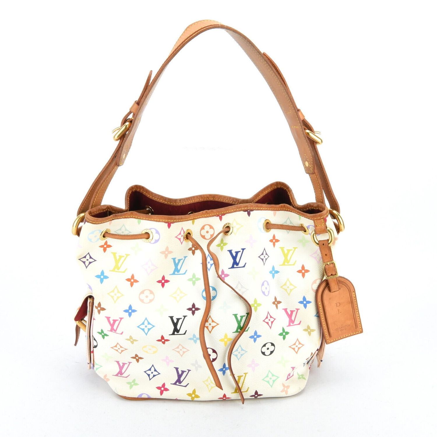 LOUIS VUITTON MULTICOLOR MONOGRAM PETIT NOE BAG PM