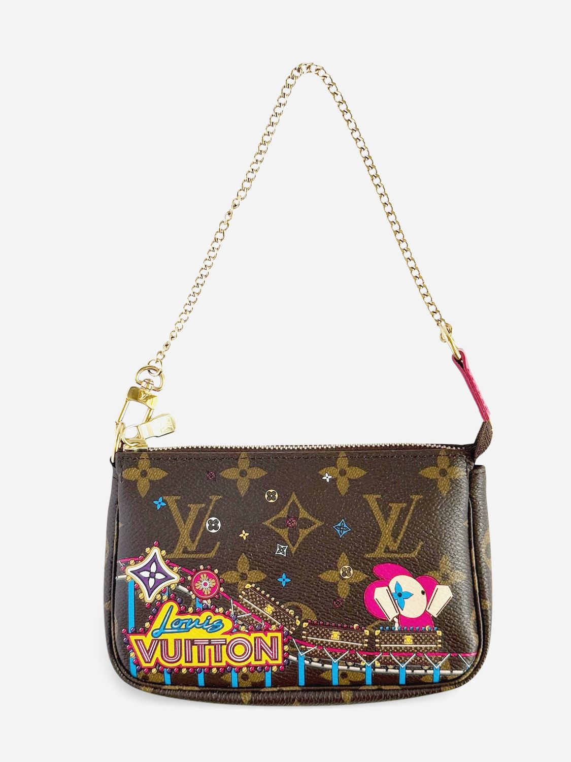 LOUIS VUITTON  CHRISTMAS LIMITED EDITION MINI POCHETTE ACCESSORIES 2020