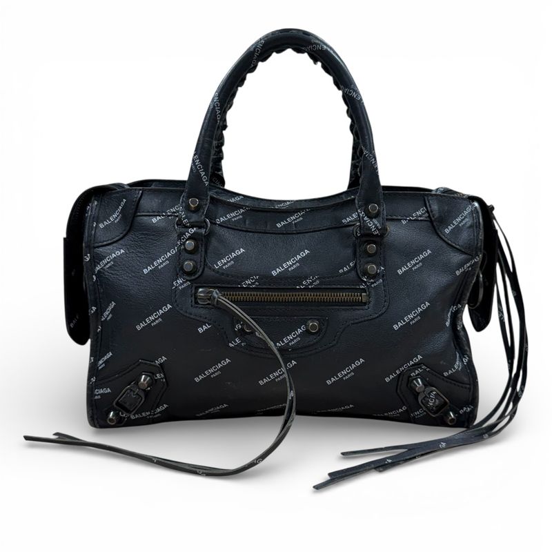 SAC BALENCIAGA SMALL MOTORCROSS CLASSIC LOGO CITY