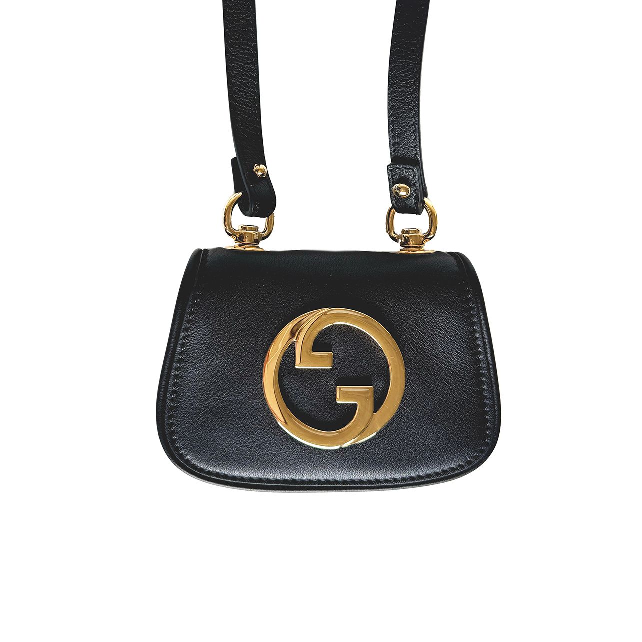 GUCCI INTERLOCKING G BLONDIE MINI CROSSBODY BAG