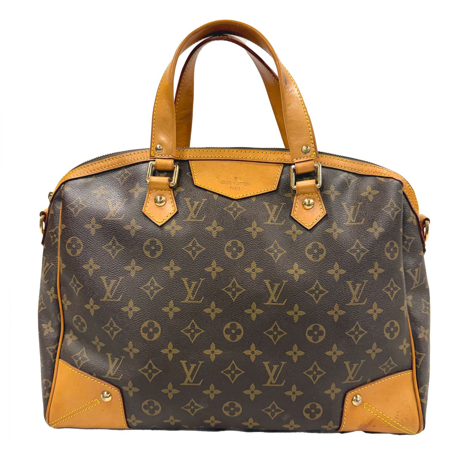 LOUIS VUITTON MONOGRAM RETIR0 GM HANDBAG WITH STRAP