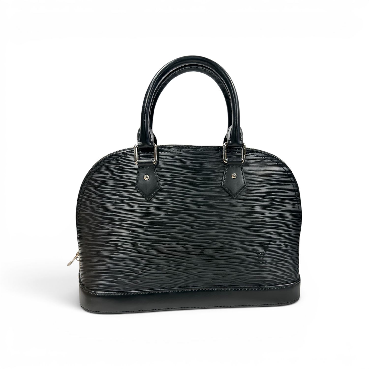 LOUIS VUITTON BLACK EPI ALMA NO STRAP *AS IS*