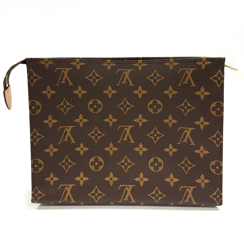 LOUIS VUITTON MONOGRAM TOILETRY POUCH 26