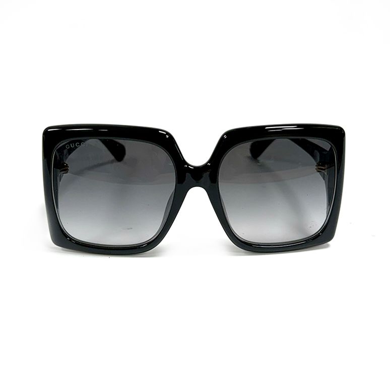 GUCCI BLACK SQUARE SUNGLASSES