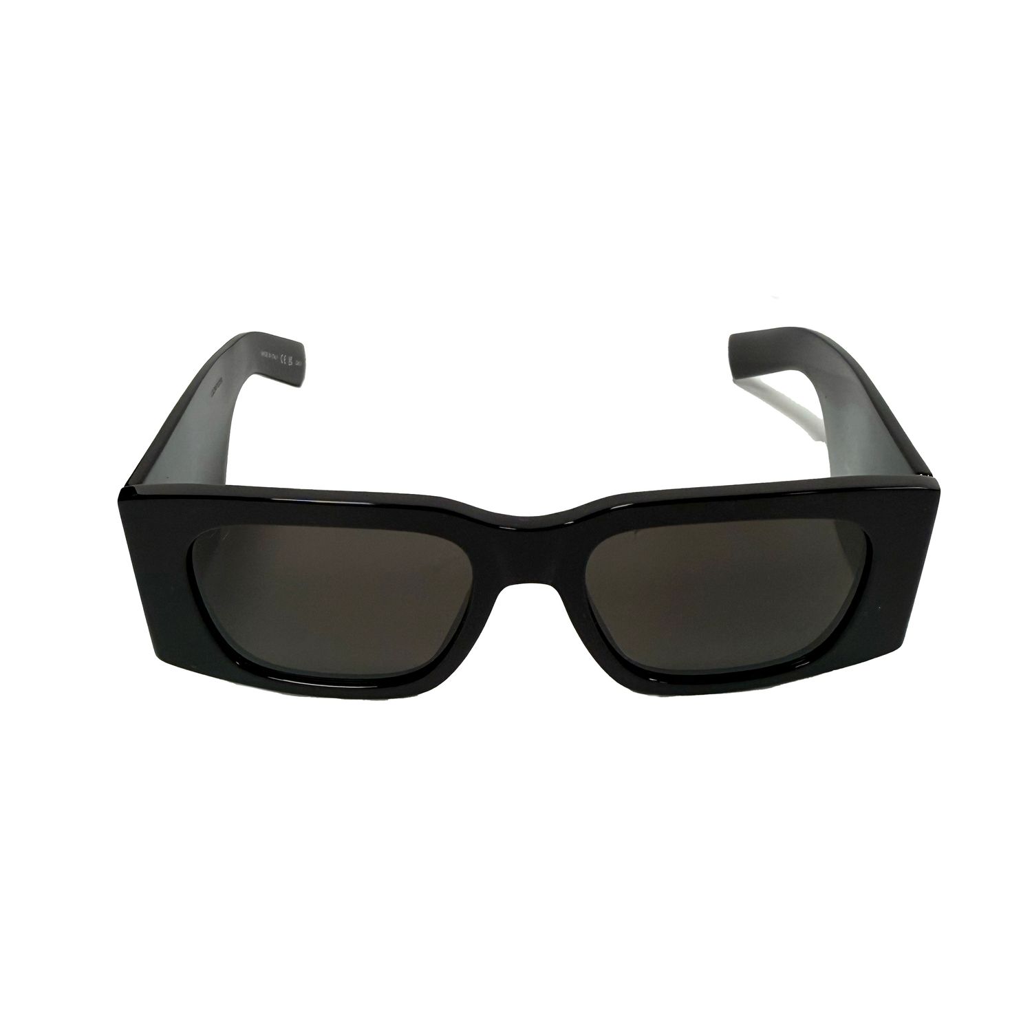 SAINT LAURENT SL 654 RECTANGULAR SUNGLASSES BLACK