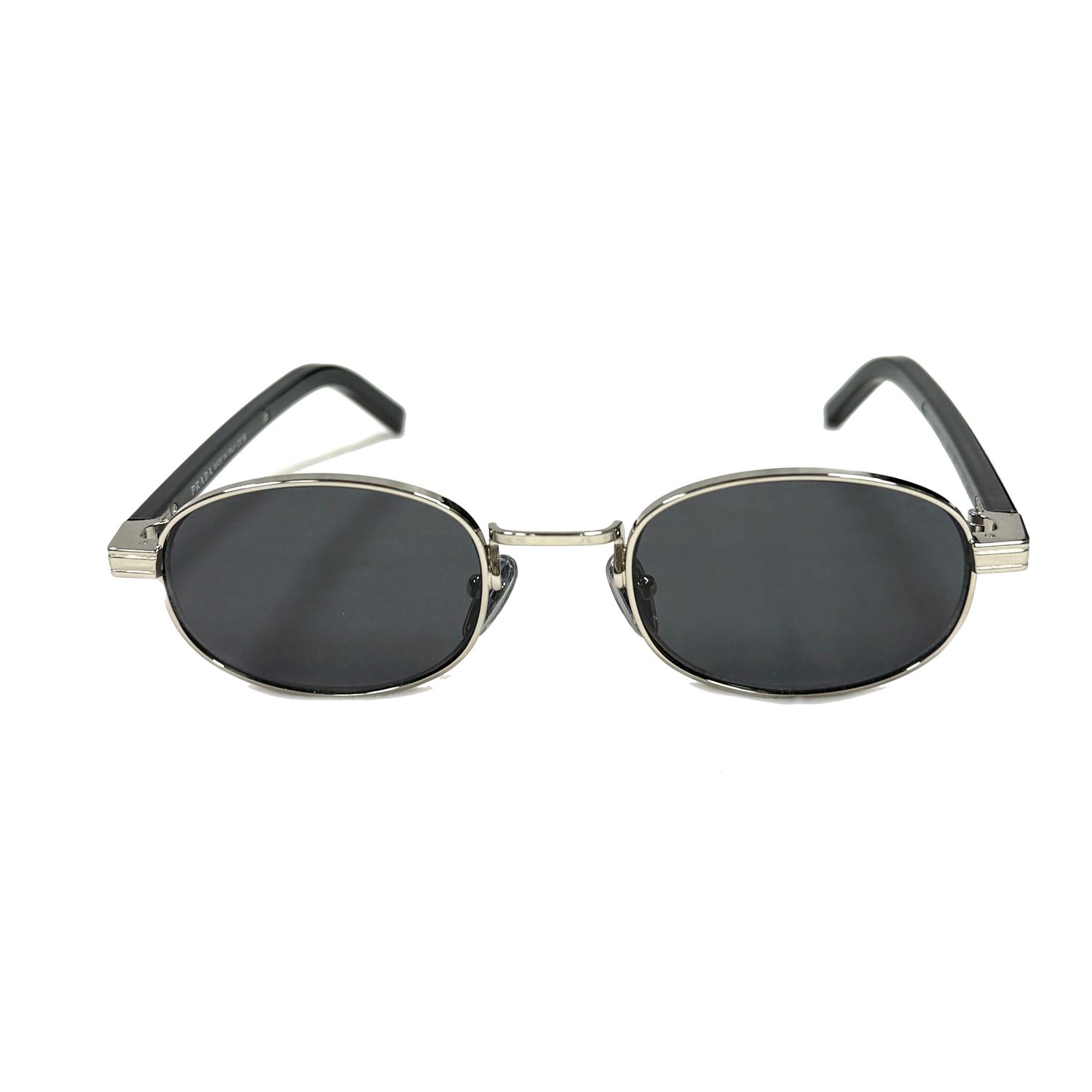 PRADA PR B53S BLACK  SILVER SUNGLASSES