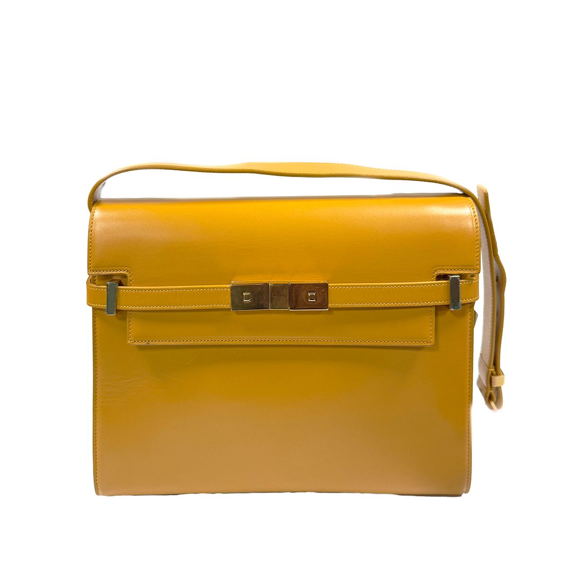 SAINT LAURENT MEDIUM MANHATTAN YELLOW